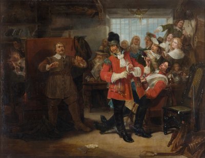 Sergeant Bothwell Challenging Balfour by Edward Matthew Ward